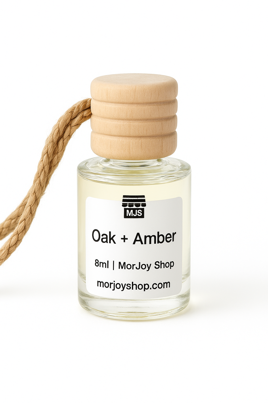 Oak + Amber | Hanging Car Air Freshener